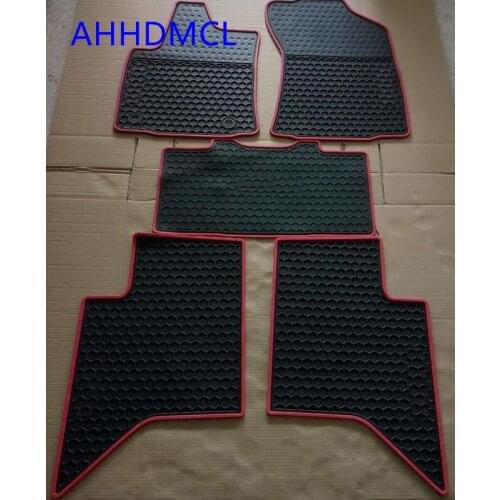 Car Rubber Mats Floor Mats Anti Slip Mat Carpet Feet Pads Custom Fit For Hilux 2016 2017 2018 Left Hand Drive