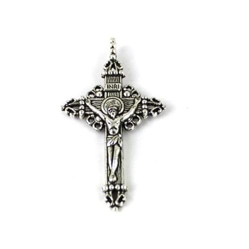 FREE SHIPPING 30PCS Tibetan Silver Cross Pendant 51x28mm A13009
