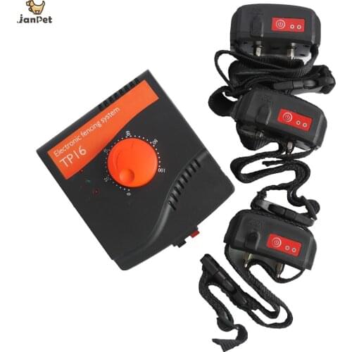 JANPET Perfect Pet Containment System Electronic Dog Fencing System In-ground Shock Collar UP TO 3 dogs