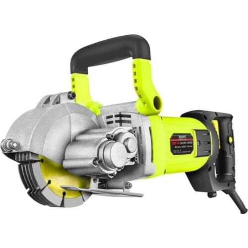 Wall chaser cutting machine one-time forming dust-free water and electricity cutting