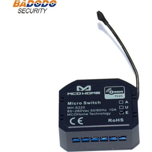 Z-Wave EU 868.42MHz In Wall Power ON/OFF Switch Module MCO Home MH-S220 Max Load 10A