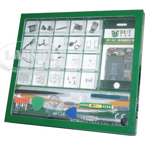 15 pcs / Set Repair Opening Tool Kit 5 Point Star Screwdriver + Metal Spudger Pry For Phone Mobile 5 5S 6 6Plus 6S 6S Plus 7