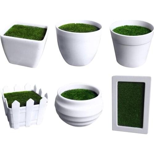 Succulent Plant Flower Container Plastic Plant Pot Plastic Simulation Flower Holder Interior Decoration For Desktop Living Room