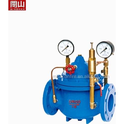 Pvc pressure reducing valve plastic water