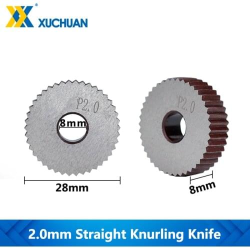 2.0mm Lathe Knurling Wheel Inner Hole Embossing Wheel Knurling Wheel Gear Shaper Cutter Straight Knurling Knife