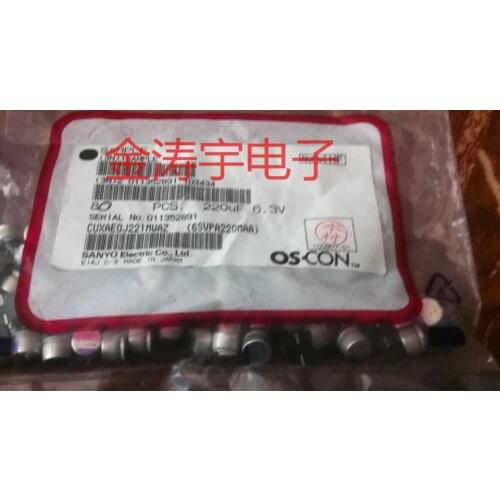 Solid-state capacitors V220UF 8 x7 sanyo SVPA solid patch 6.3 6 svpa220maa capacitance