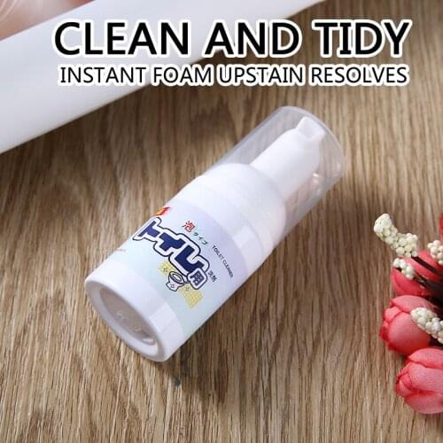 1 Bottle 30ml All-Purpose Cleaner Liquid Bathroom Shower Limescale Remover Toilet Cleaner Foam Spray Household