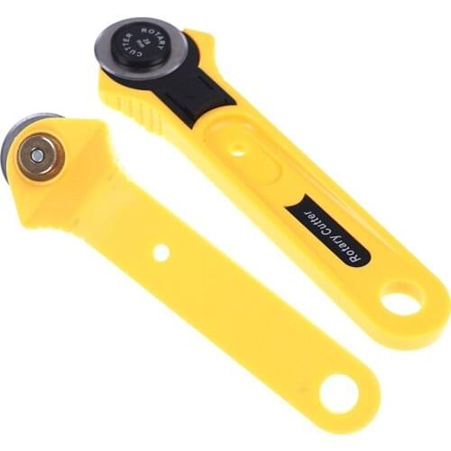 1PC Cloth Rotary Cutter Cutting Tool Patchwork Roller Wheel Round Knife DIY Sewing Crafts Tool