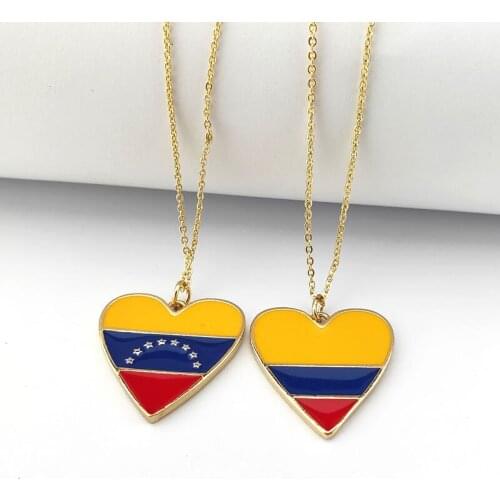 1Pcs High Quality New Design Filled Enamel CZ Micro Pave Jewelry Women Fashion Girls Heart Pendant Necklaces NK464
