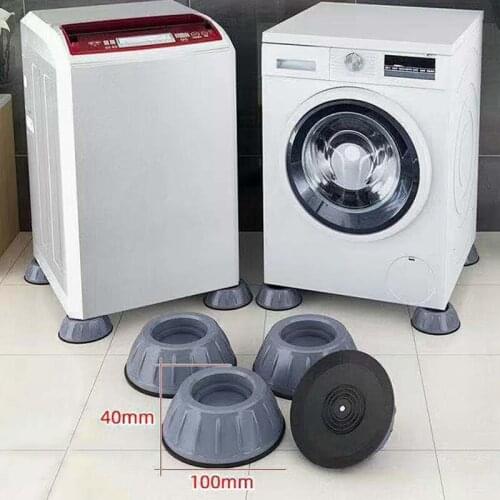 4Pcs Anti Vibration Feet Pads Washing Machin Sofa Tea Table Non-slip Rubber Mat Noise-reducing Wear Resistant Household Gasket