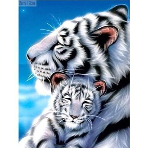 Diamond Embroidery Diy Diamond Painting Cross Stitch Kits Diamond Mosaic Tiger Full Square Diamond Embroidery AD278