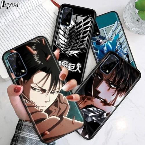 Anime Attack on Titan For Realme V15 V5 V3 Q2 Q2i X50 X7 X3 superzoom X2 C17 C15 C12 C11 C3 C2 Pro 5G Soft Phone Case