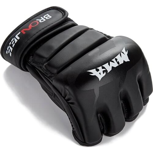 Fighting MMA Sports PU Leather taekwondo Gloves Tiger Muay Thai fight box combat mma gloves kids adults boxing grappling gloves