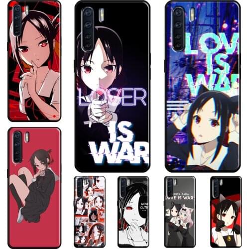 Anime Kaguya Sama Case For OPPO A1K A52 A72 A83 A91 A3S A5S A15 F5 A5 A9 A31 A53 2020 Reno 2 Z 4 Pro Coque