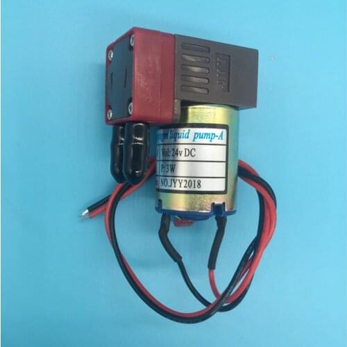 DC 24V 3W 100-200ml/min Original JYY PUA-10 Small UV Ink Pump for Infiniti / Crystaljet / Gongzheng / Flora Inkjet Printers pump