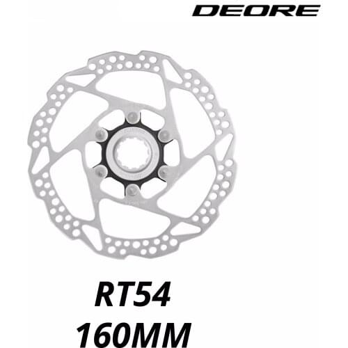Deore SM RT64 RT54 Center Lock Rotor Bike Disc Brake Rotors 160MM 180mm SM-RT64 SM-RT54 for Deore M610 M6000 Road Bicycles Resin