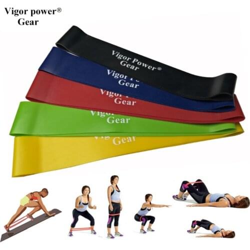 Vigor Power Gear 5 Levels Available Pull Up Expander Fitness rubber loop Yoga Resistance bands Loop Bands For Training Body