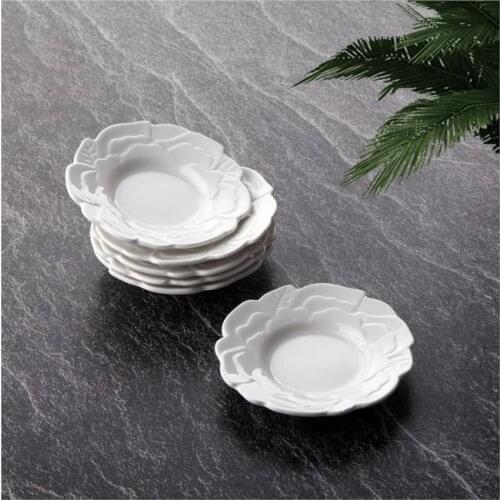 Porcelain Rose 6lı Tea Plate 10 cm modern design stylish sofralar tea service presentation catering dish