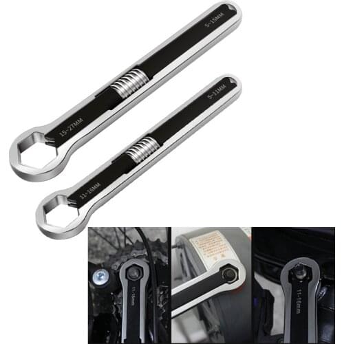 Carbon Steel Wrench 5-27mm Socket Multi Wrench Nut Tools For Car Mechanical Repair High Precision Double End Spanner Hand Tools