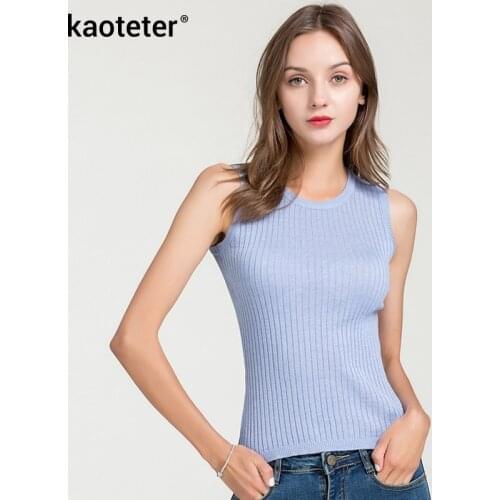 Женские шелковые майки Kaoteter China At AliExpress