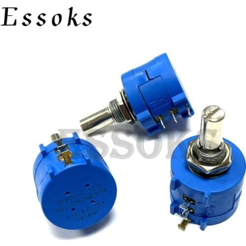 1pcs 3590 3590S 100 200 500 1K 2K 5K 10K 20K 50K 100K ohm 101 501 102 502 103 203 503 104 100R 200R 500R Multiturn Potentiometer
