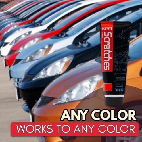 Car Resurfacing Polisher Set Car Wax Car Maintenance Scratch Repair Wax Car Supplies Long Lasting with Sponge Repair Agent 100ml