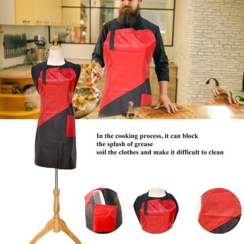 Salon Gown Professional Adjustable Polyester Taffeta Hair Dresser Styling Apron for Men