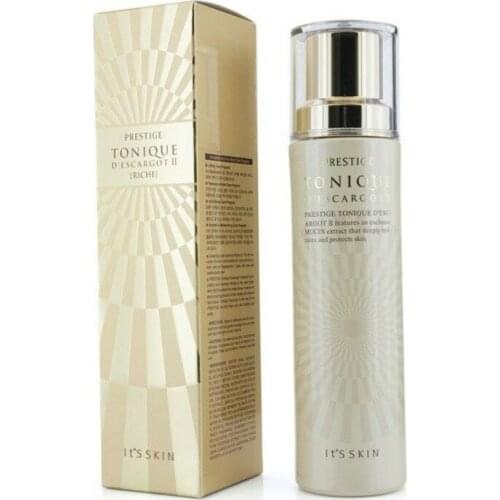 Its skin PRESTIGE Tonique d'Escargot II (dry skin) 140ml Snail Repair Brightening Skin Glow Wonderful Vitality Face care Toners