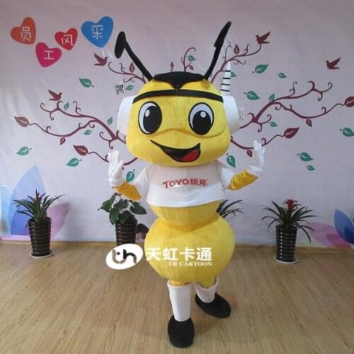High quality EVA Material Helmet 5 style Ant Mascot Costumes Cartoon Apparel Cosplay Outfit