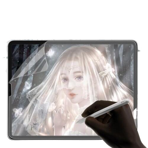 Real Writing Feeling Screen Protector for IPad Matte Film Like Writing on Paper Anti-scratch Sensitive Tablet Painting Film