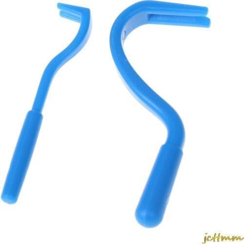 2Pcs Plastic Portable Flea Tick Remover Tool Fleas Hook Remover Tool Comb Horse Pet Cat Pet Dog Supplies