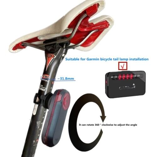 360 rotary shockproof silica gel binding plate quick detachable mobile phone rack for Garmin or SRAM xoss code meter rack