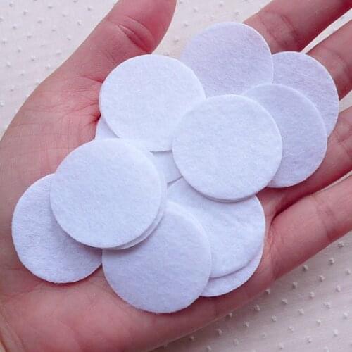 500pcs 1.2inch Felt Circle/30mm Felt Circle/3cm Felt Circle White)Round Appliques Fabric Flower Hair Bows Headbands Backing