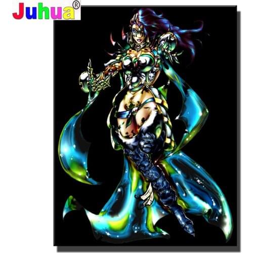 5d DIY Diamond Painting"Abstract woman"Diamond Mosaic Full Drill Square round stones Cross Stitch Handmade Hobby Game Girl