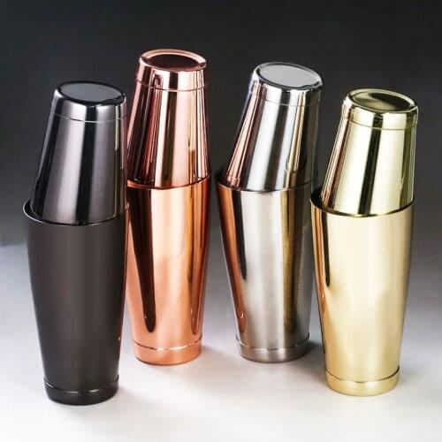 Cocktailshaker 750ml American Style Boston Shaker 304 Stainless Steel Weighted Cocktail Shaker Tin for Professional Bartenders