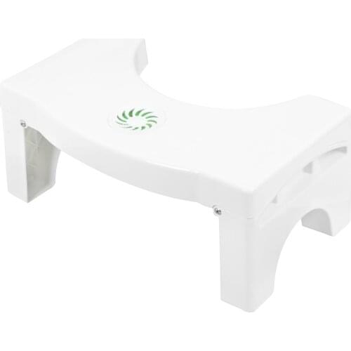 Children Foldable Toilet Footstool Squatty Step Stool Bathroom Potty Squat Toilet Assistant Footseat with Air Freshener