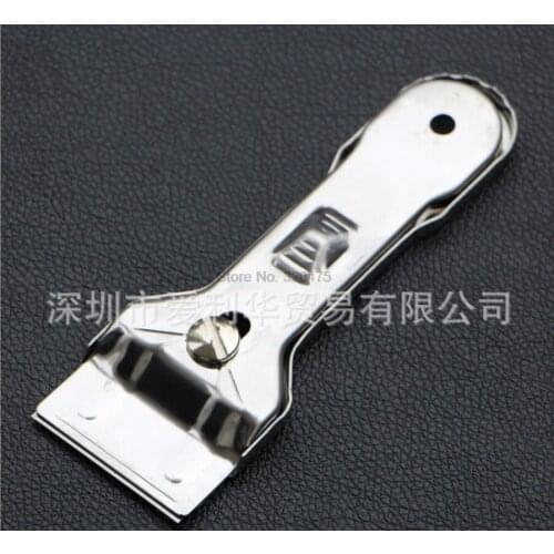 By dhl 200pcs practical Glass Ceramic Hob Scraper Cleaner Remover With Blade For Cleaning Oven Cooker Tools