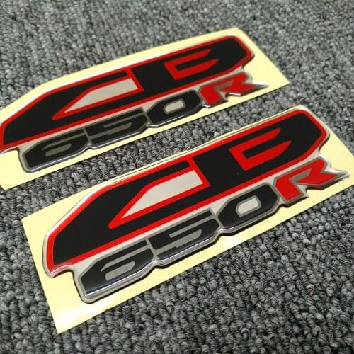 For Honda CB650R CB 650 CB650 R Fairing Fender Windshield Handguard Emblem Badge Logo Tank Pad Stickers Protection Decals