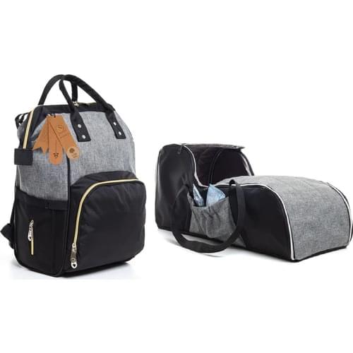 Saharan Baby Carry Set-Stain resistant Waterproof Carrycot and Baby Care Backpack