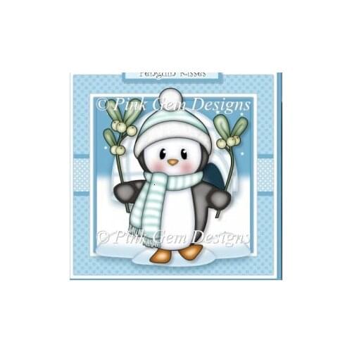 Winter Penguin Christmas Cutting Dies Scrapbooking Dies Metal Nouveau Arrivage 2019