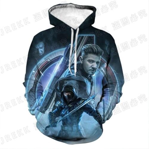 2021 New Cool Hawkeye Hoodies 3D Print Men Women Children Sweatshirts Pullover Long Sleeve Streetwear Jacke Coat Clothing