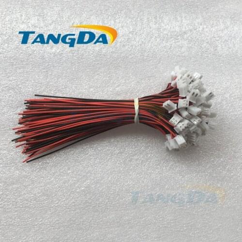 XH2.54 2P 15cm 150mm Single head Ribbon cable electronic line 1007 26AWG dupont Wire harness Pure copper(can be customized) A