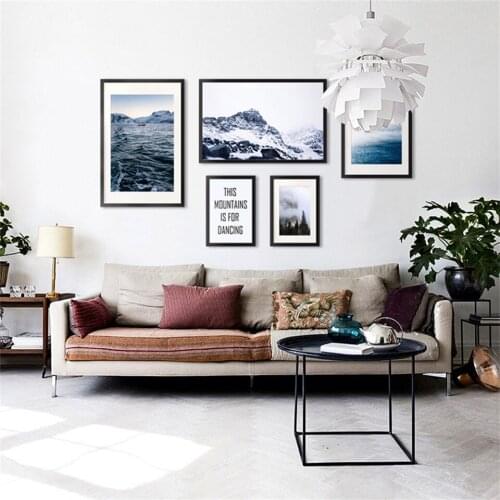 Landscape Poster Seascape Prints Watch Tower Poster Canvas Painting Wall Art Pictures For Living Room Modern Decorative Prins