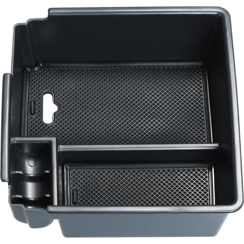 For Ford Ranger 2012-2018 Car Central Armrest Storage Box Console Organizer Arm Rest Tray Holder Replacement Auto Accessories