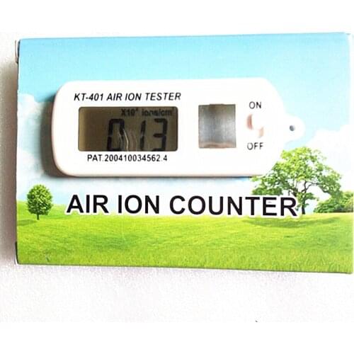 Portable Mini Car Air Ion Tester Meter Counter Clean Room Filter Oxygen Ions Maximum Hold Auto Air Purifier