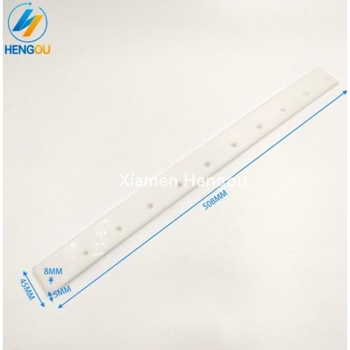 1 Piece Ryobi 480/480D/500K Wash Up Blade 11 holes Size 508x45x5mm Ryobi 500K printing machine wash up blade