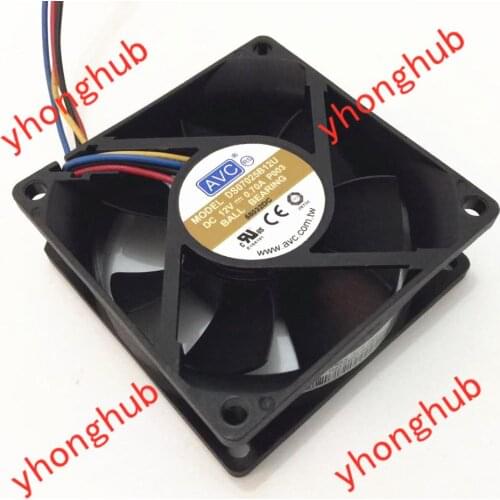 AVC DS07025B12U P003 DC 12V 0.70A 70x70x25mm Server Cooling Fan