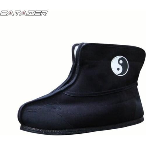 Wudang Taoist Winter Tai Chi Kung Fu Shoes Boots Martial Arts Wing Chun Wushu Sports Taekwondo Karate Sneakers