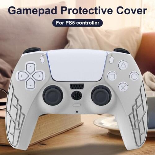 For PS5 Case Accessories Controller Skin Shell Thicken Funda Control Casing Gamepad Protective Cover for PS5 Playstation 5 Sony