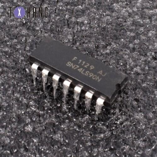 10PCS/LOT SN74LS90N SN74LS90 74LS90N 74LS90 DIP16 Best quality